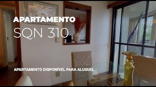 More com qualidade na Asa Norte! SQN 310 - Apartamento 4 quartos mobiliado para locação!