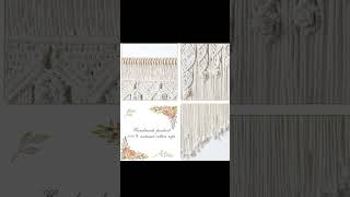 Dremisland Macrame Wall Hanging#shortvideo