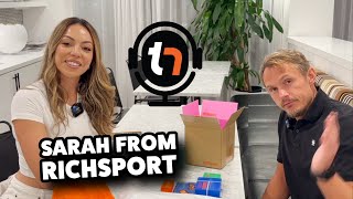 Richsport has a different take on tennis...I talk to co-founder Sarah Koudouzian.