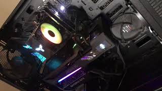 Thermaltake View 37 Case, AORUS Radeon RX 6800 XT MASTER 16G