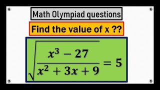 Math olympiad questions || viral math problem