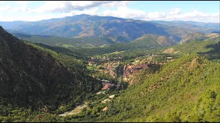 Les cascades de Vernet et le pic de l'Alzina dans le Conflent