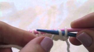 How to Work a Purl Stitch