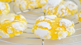 Galletas Craqueladas de Limón 🍋 🍋  || Tan Dulce