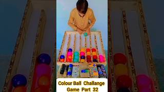 Colour Ball Challange Game Part 32 #shorts #gaming #youtubeshorts