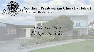 Morning Worship - 2024-11-10 - Philippians 1:23