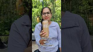 100 Rs Ki Vanilla coke ? 🤔 | new flavor coke 😀 | vanilla coke #shorts #vanilla #ytshorts  #review