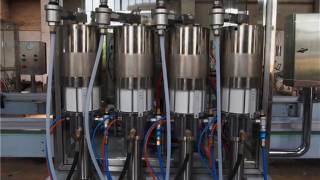 Semi Automatic 3 In 1 Aerosol Filling Machine For Can Filling