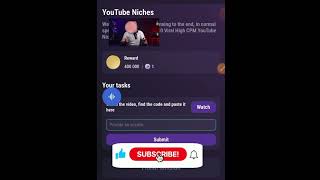 Tapswap: YouTube Niches