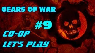 Let's Play Gears Of War Co-op w/ LJ Episode 9 - Club Penguin (GoW 1 Playthrough Walkthrough)