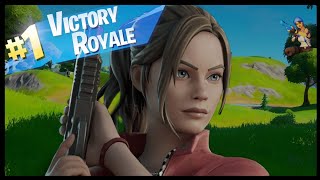 Fortnite using Claire Redfield