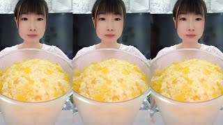 Ran / ONLY BITES ASMR ICE EATING | SOFT ICE | FREEZER FROST ICE | FLAVOURED ICE |