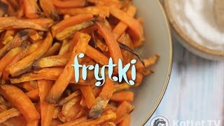 Frytki ze słodkich ziemniaków | kotlet.tv