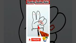 Thumb drawing easy #drawing #trending #easydrawing #kidslearning #thumb #art