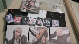 BLACKPINK 2ND ALBUM BORN PINK GRAY, BLACK, PINK VER. + ALL MEMBER DIGIPACK UNBOXING/REVIEW