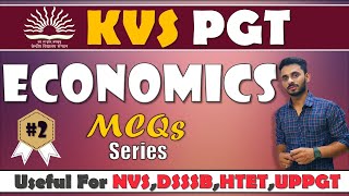 KVS PGT Economics MCQs | Part-02 | by Hardev Thakur