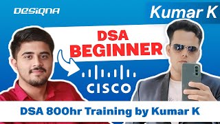 Kumar K student cracks Cisco offer | DSA Beginner to Master in DSA!