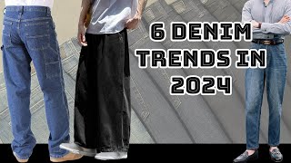 6 Denim Trends in 2024 - Men's Jeans