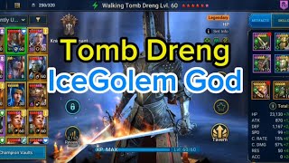 Walking Tomb Dreng Ice Golem God Raid Shadow Legends