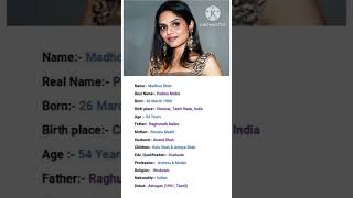 Madhoo Shah biography in Hindi #PNN Meenna9352#viral#viralvideo #youtubeshorts #trending #shorts