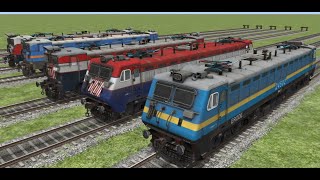 BS WAG7 AE, BHEL, Indian Addons for Train Simulator 2021 Live stream Hindi