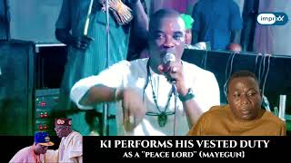 K1 performs his vested duty as a peace lord appeals to President Bola Tinubu to pardon Sunday Igboho