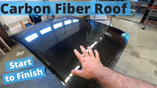 Making a Carbon Fiber Roof Panel