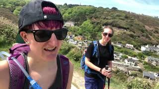 Portreath to Perranporth along the South West Coast Path. SWCP. May 2019