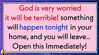 God is very worried! it will be terrible! something will happen tonight ✝️ Jesus Says 💌#jesusmessage