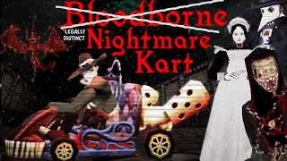 Nightmare Kart - Bloodborne Slays Mario Kart in this Superb PS1 Styled Karting Game! (All 3 Endings)