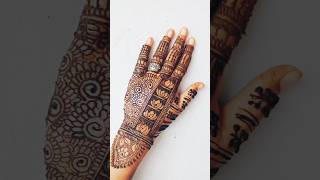 #shortvideo easy mehndi design back hand 2024