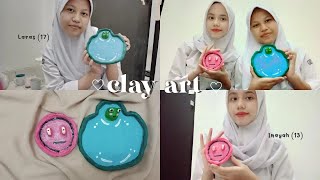 DIY clay art