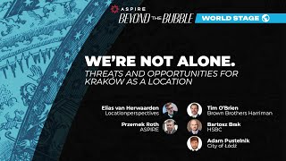 We’re not alone. Threats and opportunities for Kraków as a location I ASPIRE Summit 2024