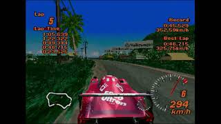 Gran Turismo 2 - Toyota GT-ONE '99 on Tahiti Road 0:46.305