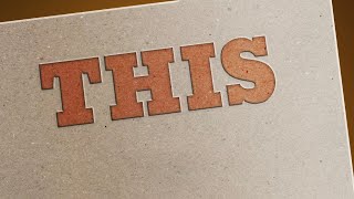 How to make a logo mockup on a paper texture in Photoshop & Photopea