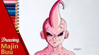 Drawing Majin Buu From Dragon Ball Z