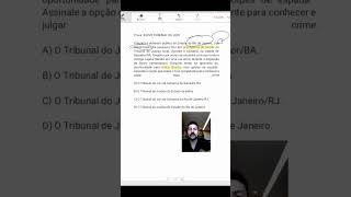 Será que você acerta a questão do exame da OAB? #oab #direito #processopenal #oenal #direitopenal