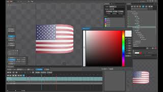 Spine 2D Tutorial, Flag animation: Part2 Shading