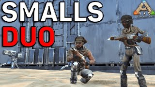 Smalls DUO - Fresh wipe day 2 Scorched Earth - ARK Ascended PvP PT 4