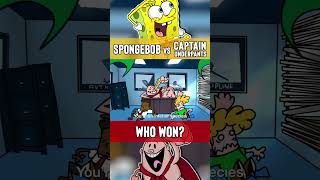 (SpongeBob vs Underpants) WHO WON? #shorts #rapbattle #spongebob #animation #rap