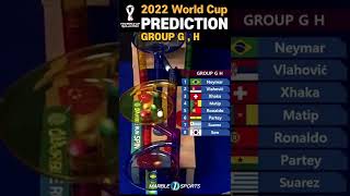 2022 World Cup Prediction : Group G,H Ronaldo Suarez Son #Shorts