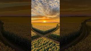 Sunflowers Field|🌻|Beautiful Flowers|beauty Nature#shorts #tourism #beauty #flowers #foryou