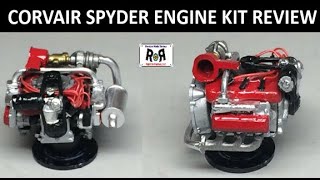 Corvair 1:25 Scale Spyder Engine Building and Wiring –Scale Modeling Methods