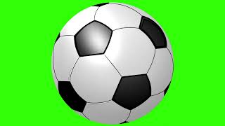 Football Soccer Ball Green Screen Effect