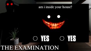 A Sequel To The Survey? | The Examination [Full Walkthrough] - Roblox