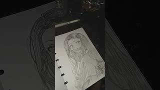 Drawing Nezuko || Menggambar Nezuko#howtodrawanime #demonslayer#shorts#sketch#nezuko