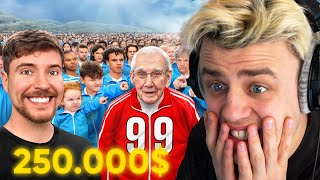 MrBeast lässt JEDES ALTER um 250.000$ SPIELEN... Ultra spannend! I Papaplatte Reaction