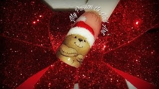 Xmas Bear - tutorial Orsetto natalizio in micropittura