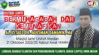 KHUTBAH JUM'AT SINGKAT  "BERMUHASABAH DARI KEMUNAFIKAN"