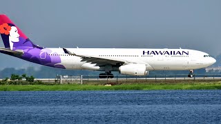 Impossible landing of a Boeing 747 Hawaiian Airlines at Rhodes International Airport - MFS2020